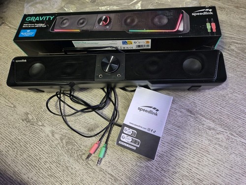 Gravity rgb stereo soundbar - soundbar, pc